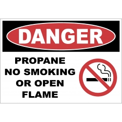 DANGER NO SMOKING